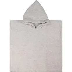 MamaLoes Badstof Light Grey Baby Poncho ML5286
