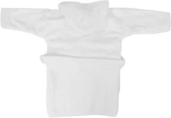 MamaLoes Badstof White 0-1jr Badjas ML5088 -Babyproducten Winkel mamaloes badstof white 0 1jr badjas ml5088 06 1