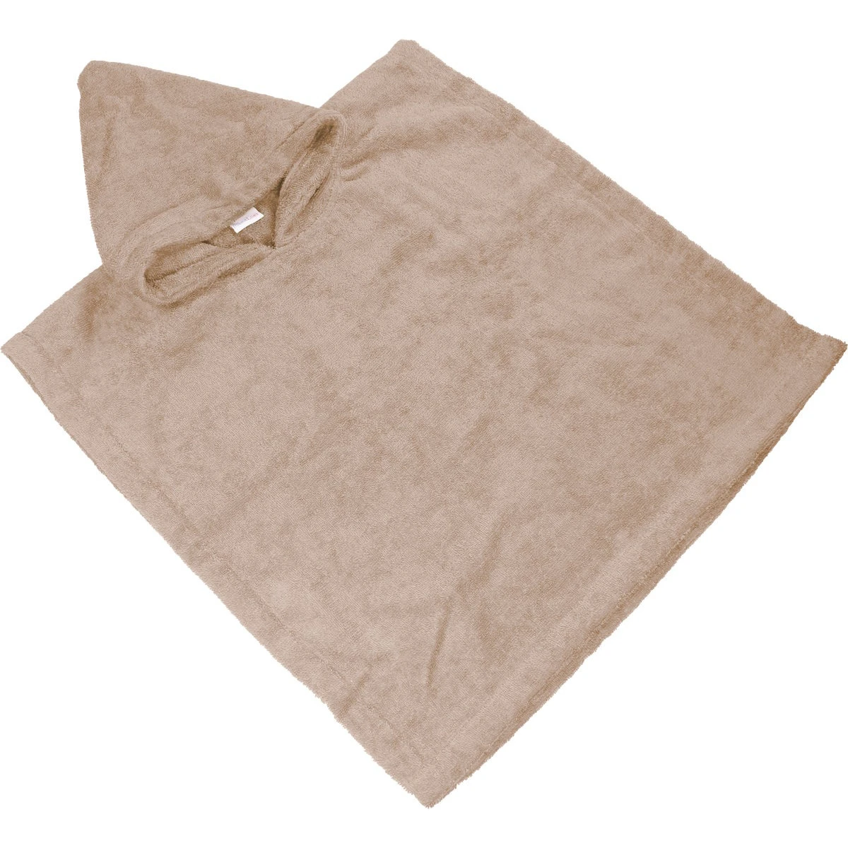 MamaLoes Badstof Zand Baby Poncho ML010507 3 MamaLoes Badstof Zand Baby Poncho ML010507 - Afbeelding 3