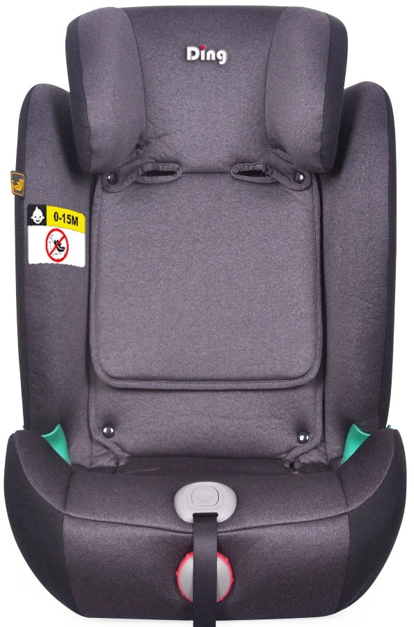 Ding York Black Leather I-Size Autostoel 9-36 Kg K63 3 Ding York Black Leather I-Size Autostoel 9-36 Kg K63 - Afbeelding 3