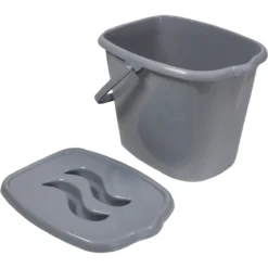 MamaLoes Grijs Badset Incl. Witte Badstandaard -Babyproducten Winkel mamaloes grijs luieremmer ml050316 1 2