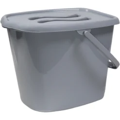 MamaLoes Grijs Badset Incl. Graphite Badstandaard -Babyproducten Winkel mamaloes grijs luieremmer ml050316 2 3