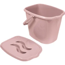 MamaLoes Licht Roze Badset Incl. Zwarte Badstandaard 24 MamaLoes Licht Roze Badset Incl. Zwarte Badstandaard -Babyproducten Winkel mamaloes licht roze luieremmer ml050304 1 1