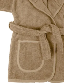 MamaLoes Badstof Nougat 1-2jr Badjas ML010302 -Babyproducten Winkel mamaloes nougat 1 2 jaar badjas ml010302 04