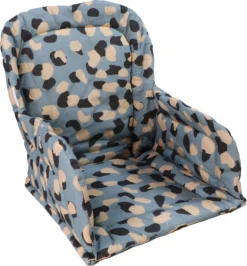 MamaLoes Panter Blauw Stoelverkleiner ML7244