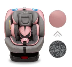 Momi Tordi Roze Isofix 360° 0-36 Kg Autostoel FOSA00018 -Babyproducten Winkel momi tordi roze isofix 360 0 36 kg autostoel fosa00018 11