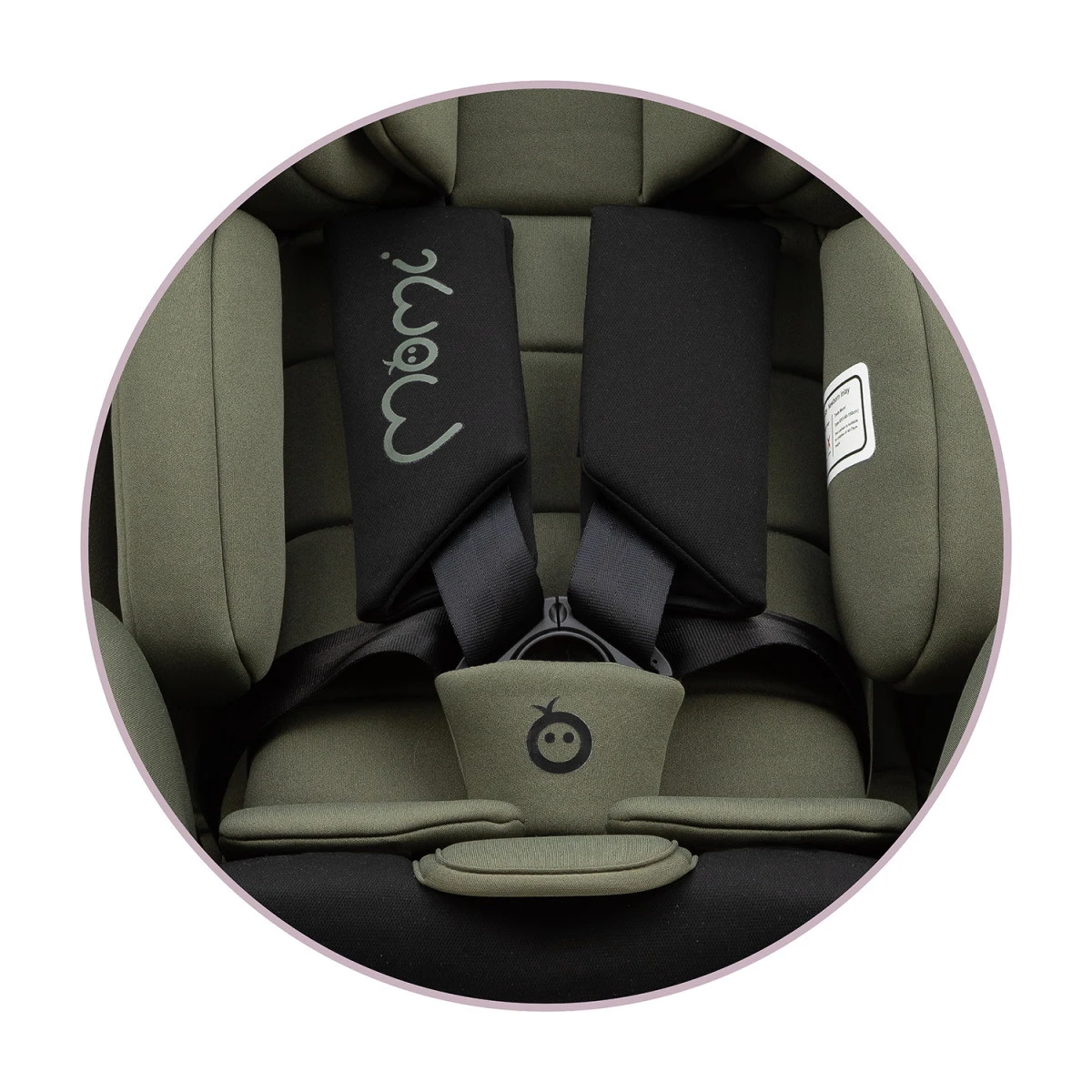 Momi Urso Khaki 40-150 Cm I-Size Autostoel FOSA00023 - Afbeelding 11