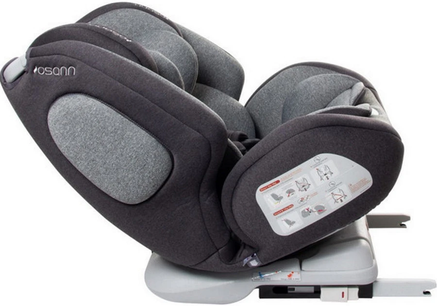 Osann One 360° Universe Grey Isofix Autostoel 0-36 Kg 108-210-252 - Afbeelding 6