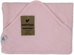 Petit Villain Hydrofiel Lichtroze Badcape