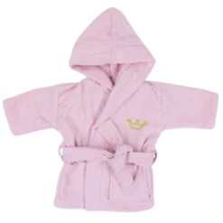 Petit Villain 'Prinsesje' Maat 56 Roze Badjas