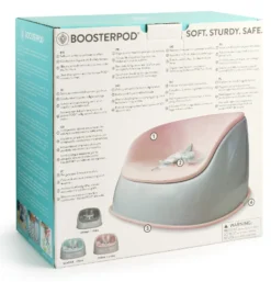 Prince Lionheart BoosterPOD Lite Coral Stoelverhoger 7004 -Babyproducten Winkel prince lionheart boosterpod lite stoelverhoger 1 2