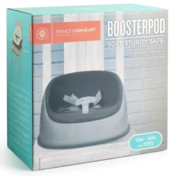 Prince Lionheart BoosterPOD Lite Glacier Stoelverhoger 7003 -Babyproducten Winkel prince lionheart boosterpod lite stoelverhoger 2
