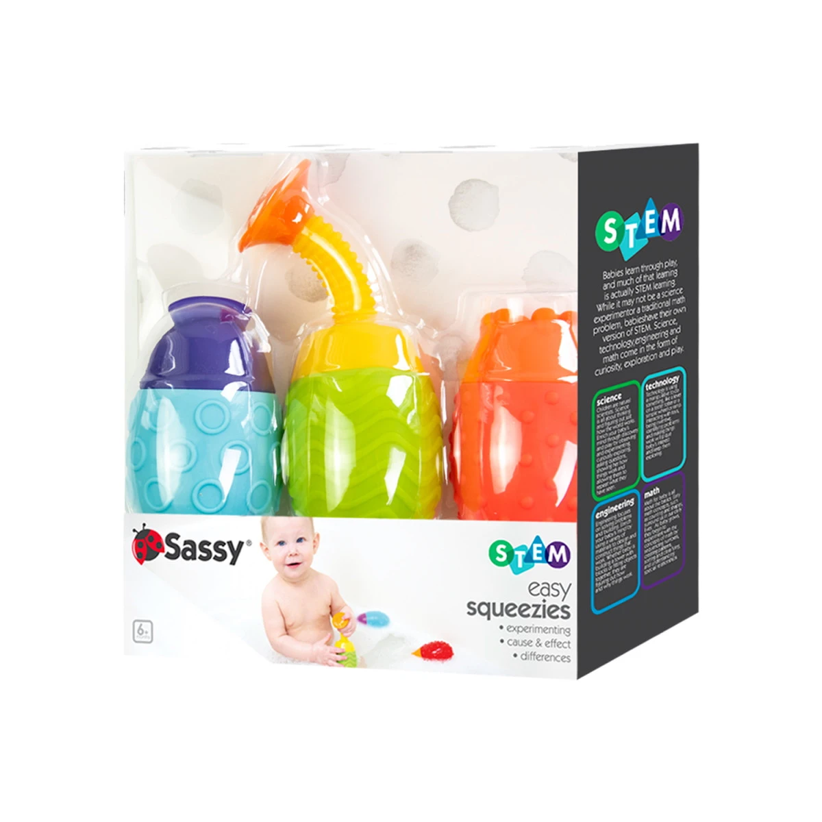Sassy Easy Squeezies 3 Stuks Waterspeelgoed S13050 6 Sassy Easy Squeezies 3 Stuks Waterspeelgoed S13050 - Afbeelding 6