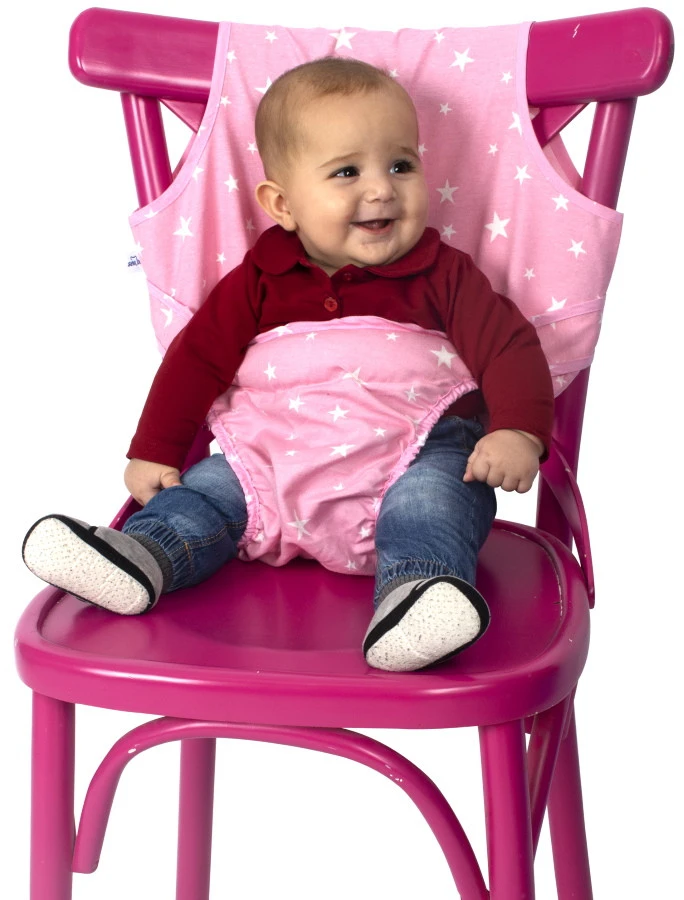 Sevibaby Roze Textiel Travel Chair 152-2 2 Sevibaby Roze Textiel Travel Chair 152-2 - Afbeelding 2