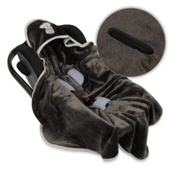 Babymatex Koala Grijs 95x95 Cm Microvezel Wikkeldeken Voor Autostoel TB0149_45 -Babyproducten Winkel tb0149 45