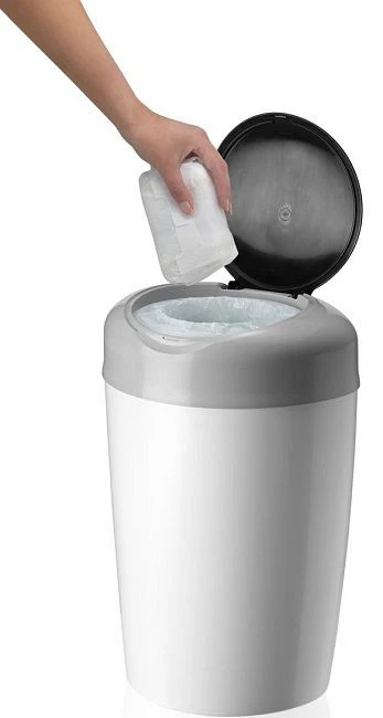 Tommee Tippee Simplee Sangenic Tub Wit/Grijs Luieremmer 87003103 (eco) 4 Tommee Tippee Simplee Sangenic Tub Wit/Grijs Luieremmer 87003103 (eco) - Afbeelding 4