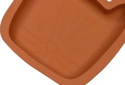 Tryco Leopard Sienna Siliconen Bord TR-392816 -Babyproducten Winkel tr 392816 8720289396725 leopard sienna silicone plate 04