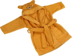 Blush & Blossom Leopard Lenny 1-2jr Badstof Badjas TR-BB4202 -Babyproducten Winkel tr bb4201 blush blossom leopard lenny bathrobe 0 1jr 03