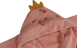 Blush & Blossom Swan Ivy 0-1jr Badstof Badjas TR-BB4216 -Babyproducten Winkel tr bb4216 blush blossom swan ivy bathrobe 0 1jr 04